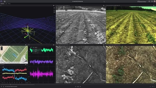 Agricultural unmanned ground vehicle dataset