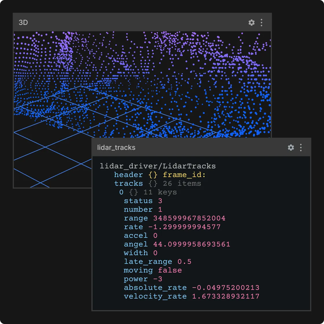 Stream from the cloud, load local files, or connect directly to your robot.